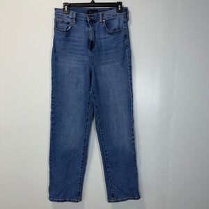 Kendall +‎ Kylie The High Rise Skater Jeans Blue Denim Size 5/27 High Waisted
